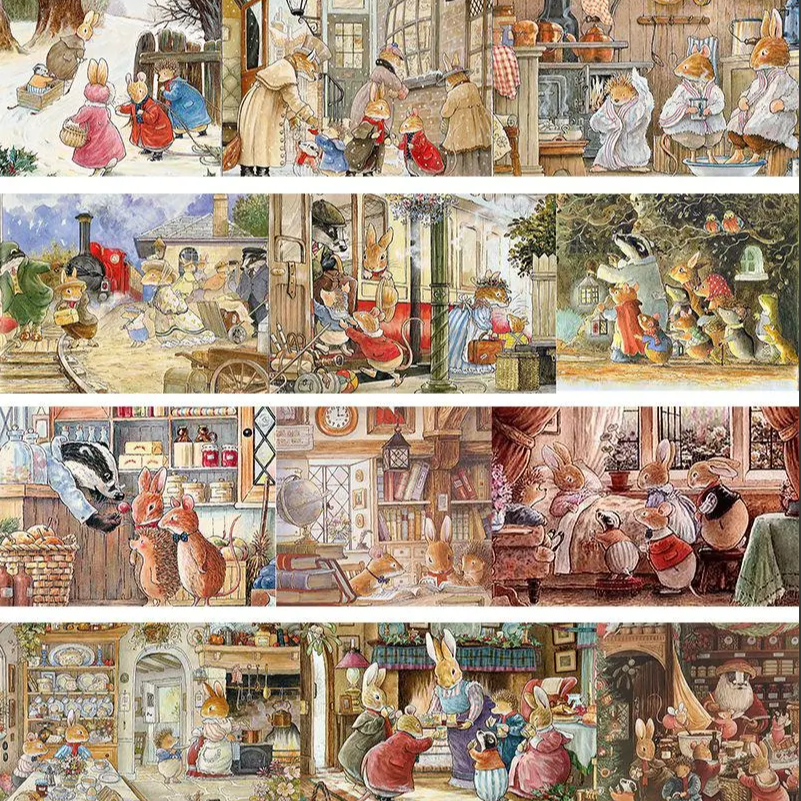 BB9 【新款】彼得兔系列绷布神器4个一组2023新款十字绣绷布神器