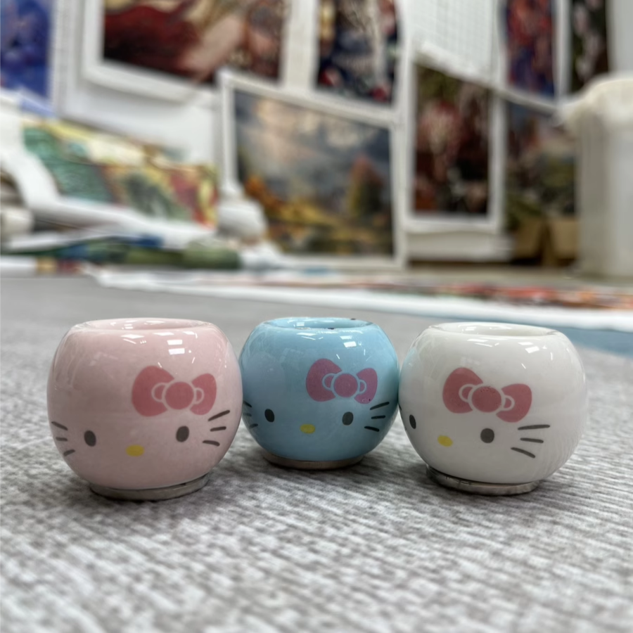 【发俩不一样的】【Kitty猫系列吞针兽】十字绣2023新款工