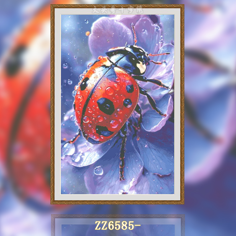 【ZZ6585-晨露新生】十字绣2024新款手工客厅印花现代卡通