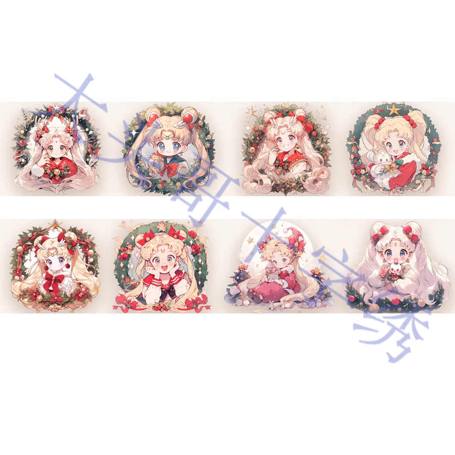 【MNCZ22 圣诞美少女 2个1组12X2.5cm中窄针吸】十字绣工具