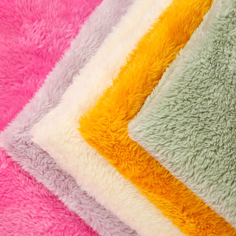 兔毛绒法兰绒麂皮绒牛奶丝