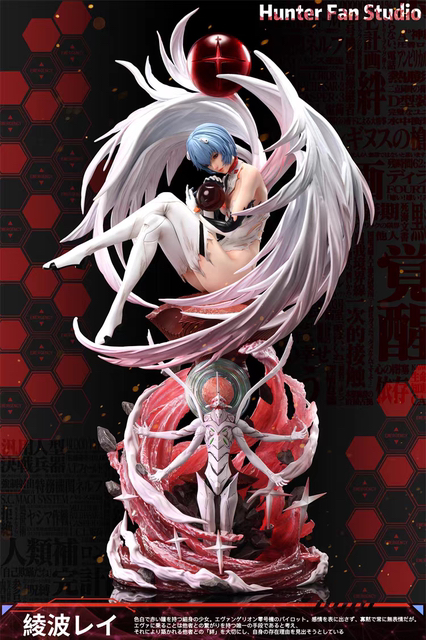 现货【JC】模玩HUNTER FAN 女神共鸣 绫波丽 凌波丽 手办雕像 