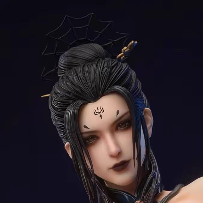 卡 JC模玩西游女妖系列蜘蛛精  定制卡片