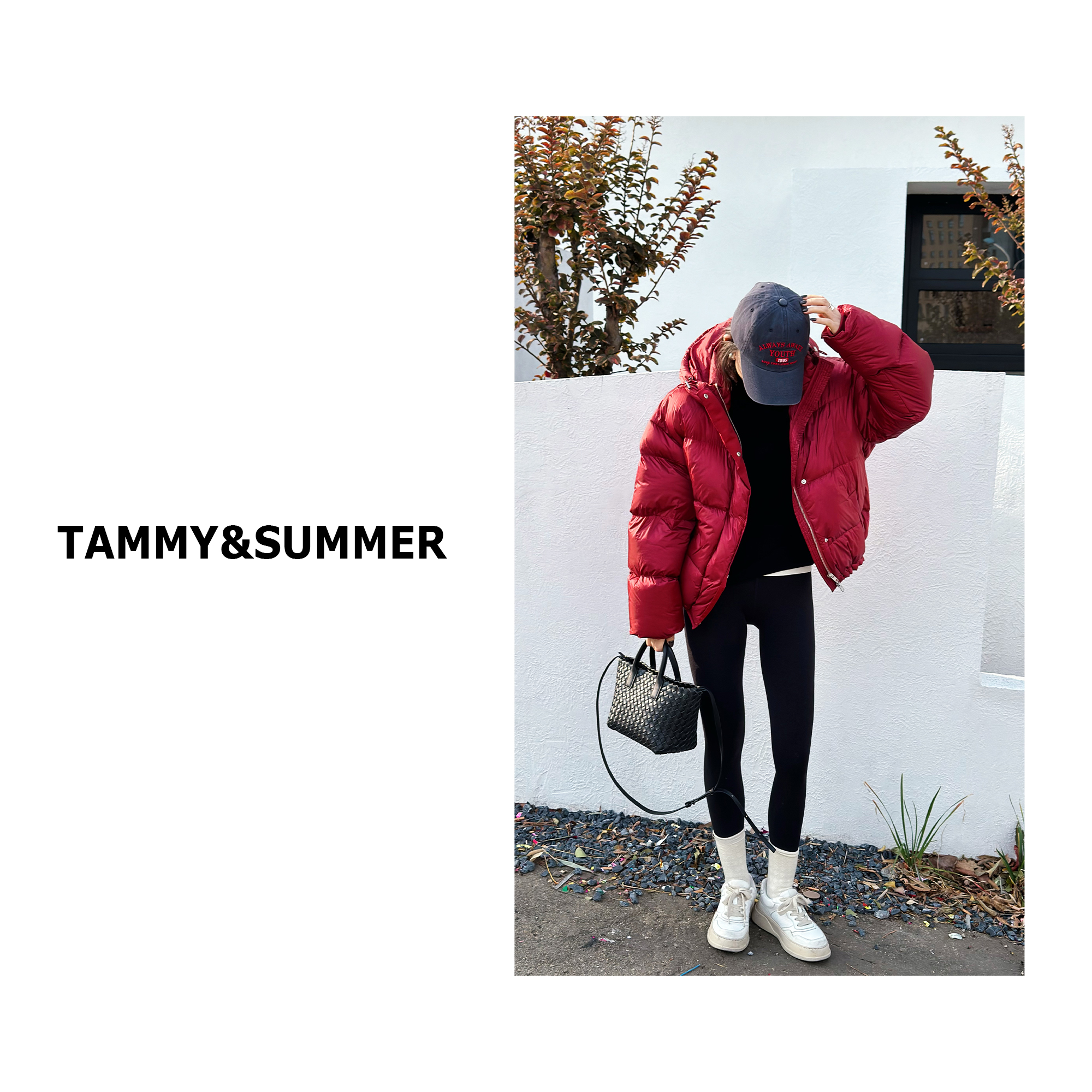 【Tammy&Summer】90鹅绒连帽羽绒服短款加厚鹅绒服23G20