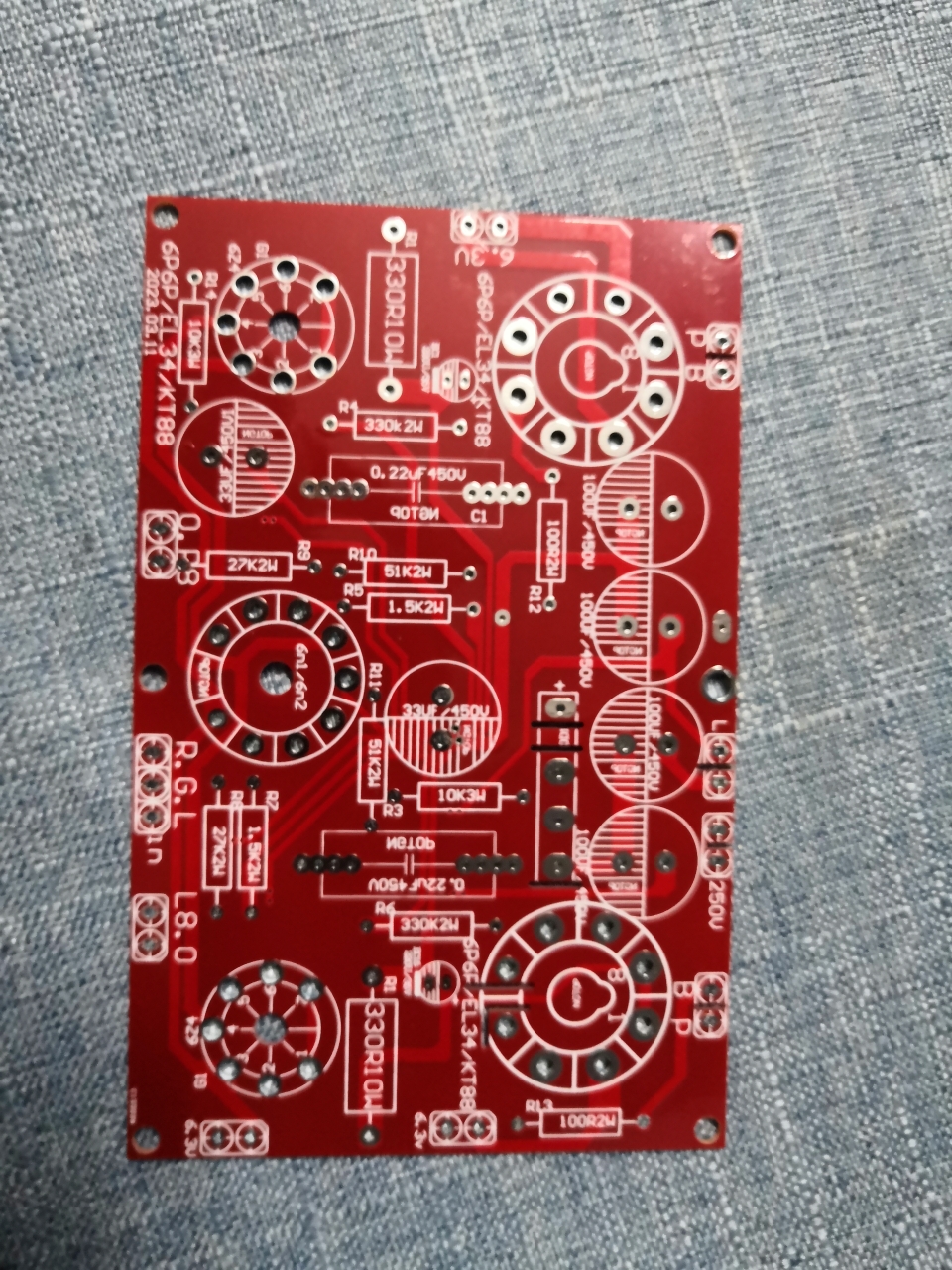 6P6P.6L6EL34胆机 PCB线路板