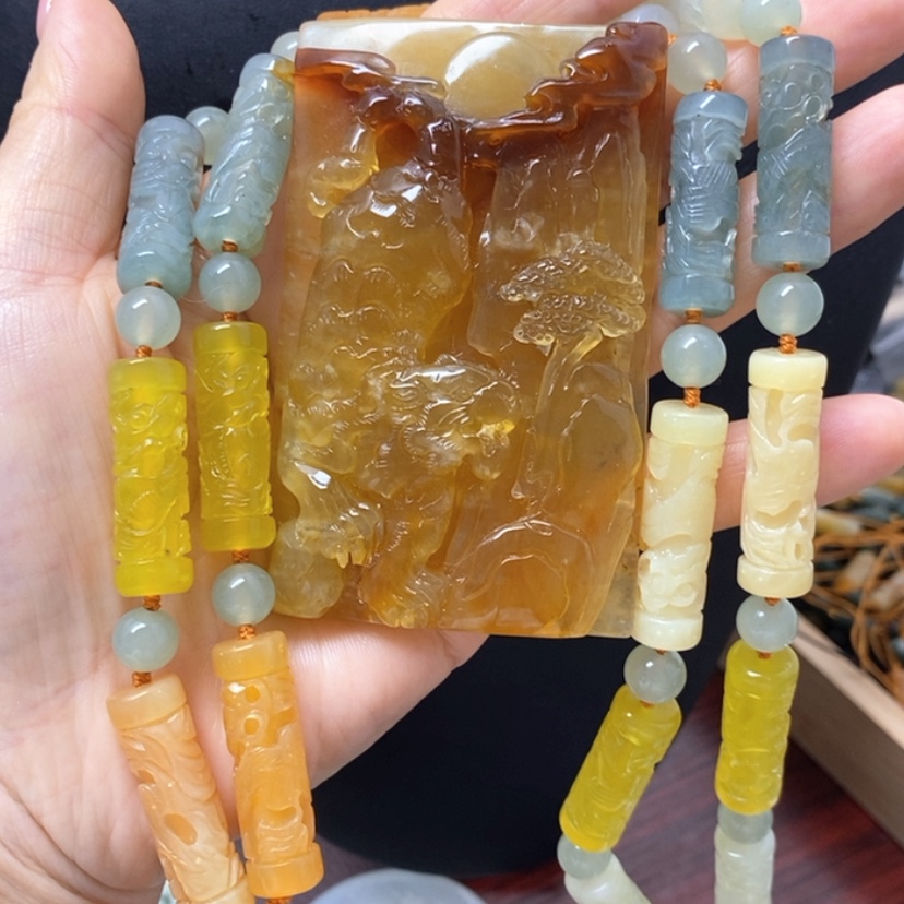 【闪购商品】岫玉挂件未镶嵌H*
