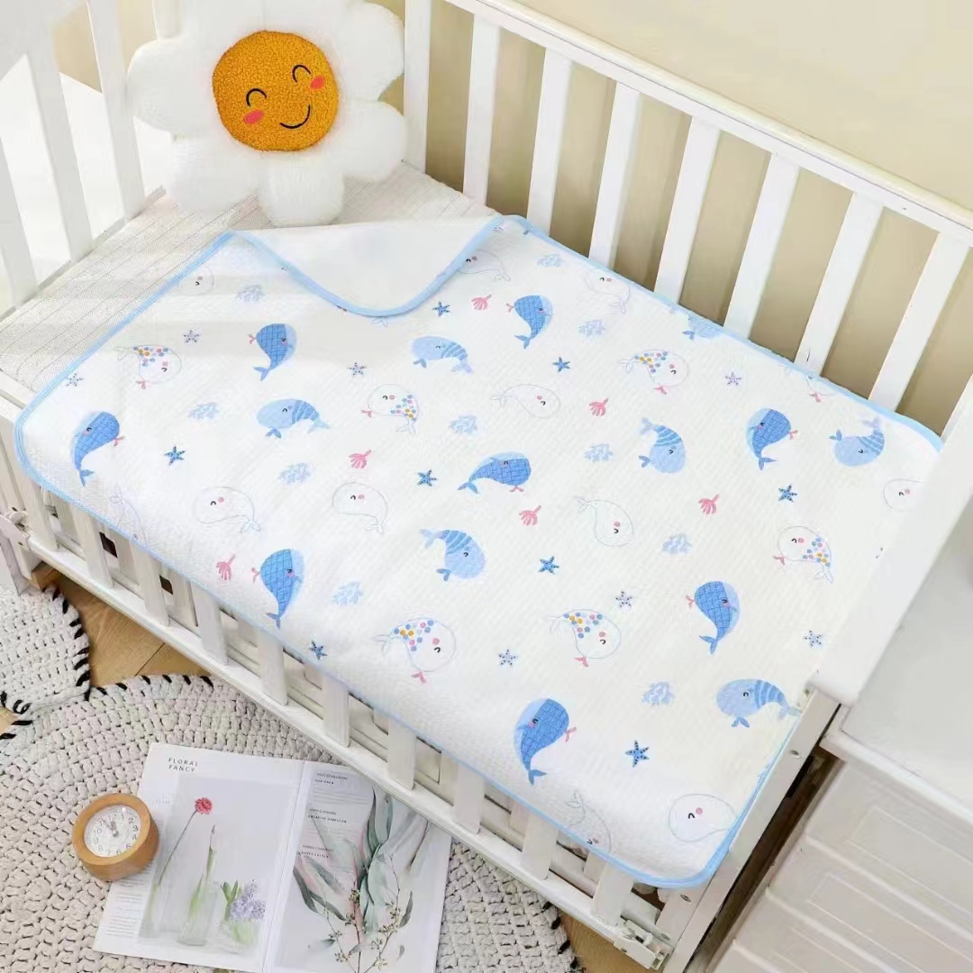 婴幼儿童彩棉隔尿垫纯棉防水透气可洗大尺寸老人防漏尿成人姨妈垫