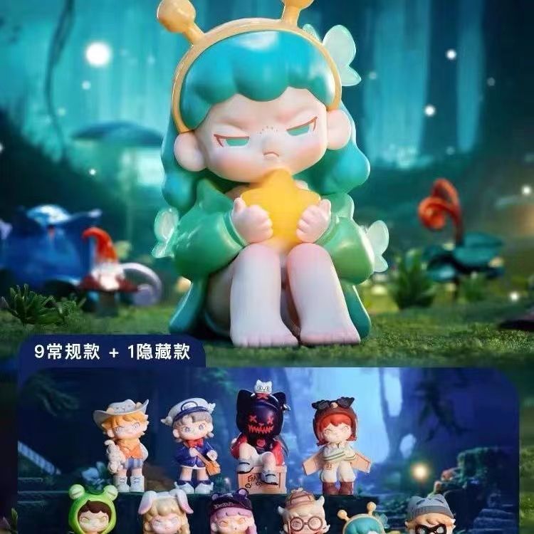 正版dora三代丛林法则系列手办盲盒创意玩具潮流摆件礼物系列