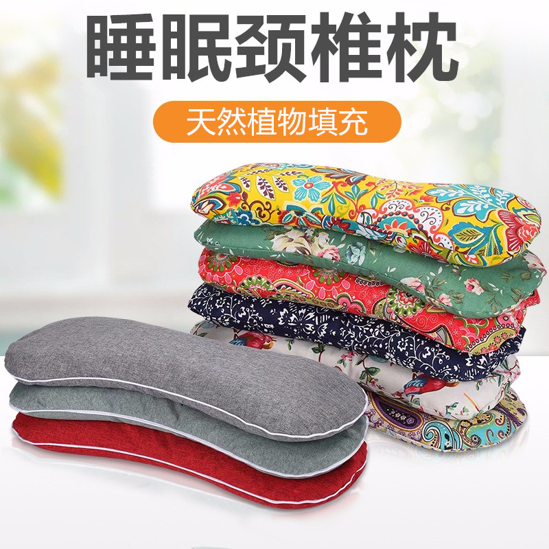 XiRuo/喜偌家纺荞麦枕头颈椎枕全荞麦壳填充睡眠枕头护颈椎枕芯