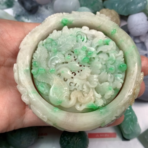 定制翡翠翡翠未镶嵌