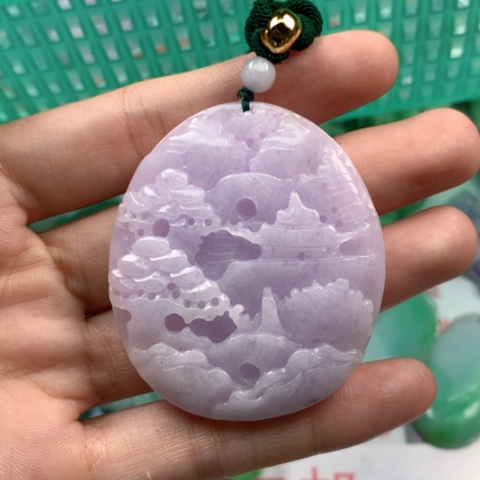 定制翡翠翡翠未镶嵌波**海