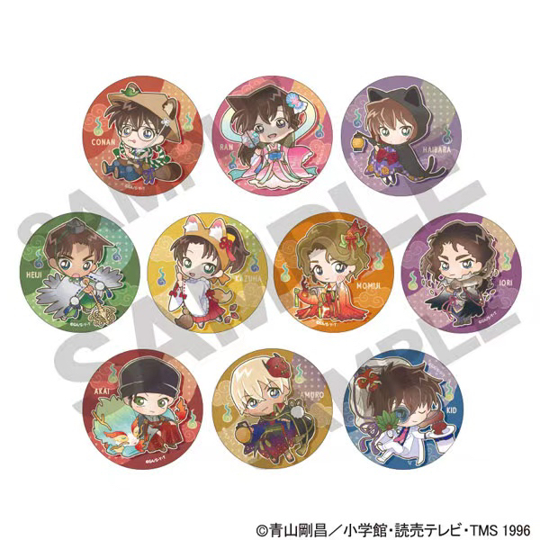 谷往金来【名侦探柯南】水彩风 百鬼夜行 镭射闪〖盲盒代拆〗