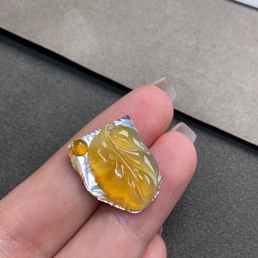 【闪购商品】翡翠叶子，福利款！未镶嵌洋