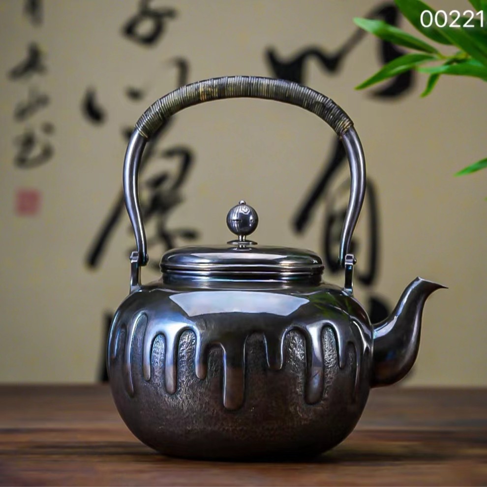 【半山工坊】日式烧水壶纯手工提梁壶煮水复古全手工