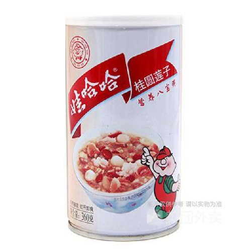 A娃哈哈桂圆莲子八宝粥360g