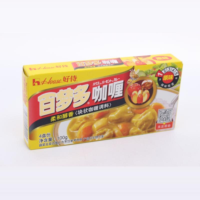好侍百梦多原味咖喱100g