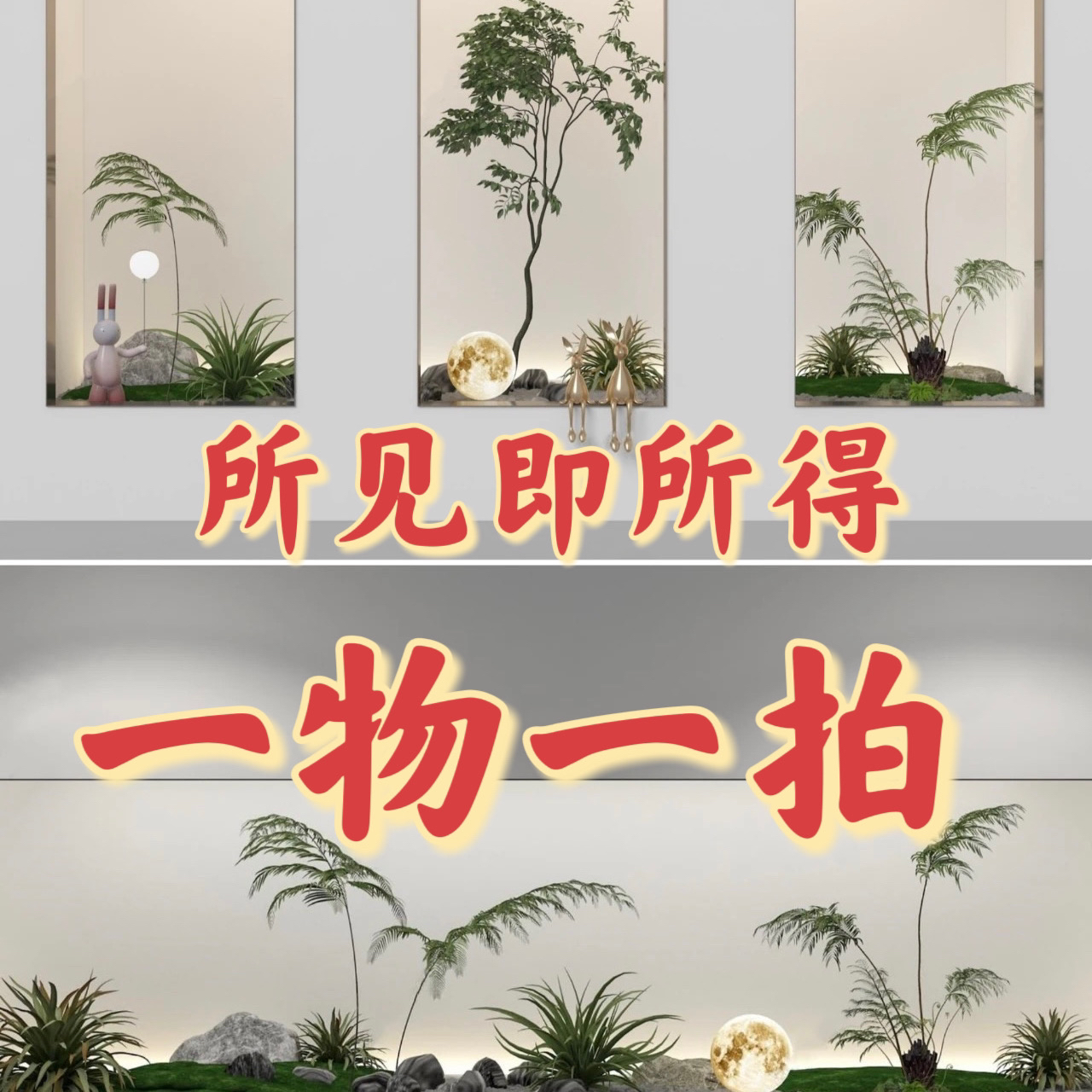 直播间，一物一拍鲜活植物