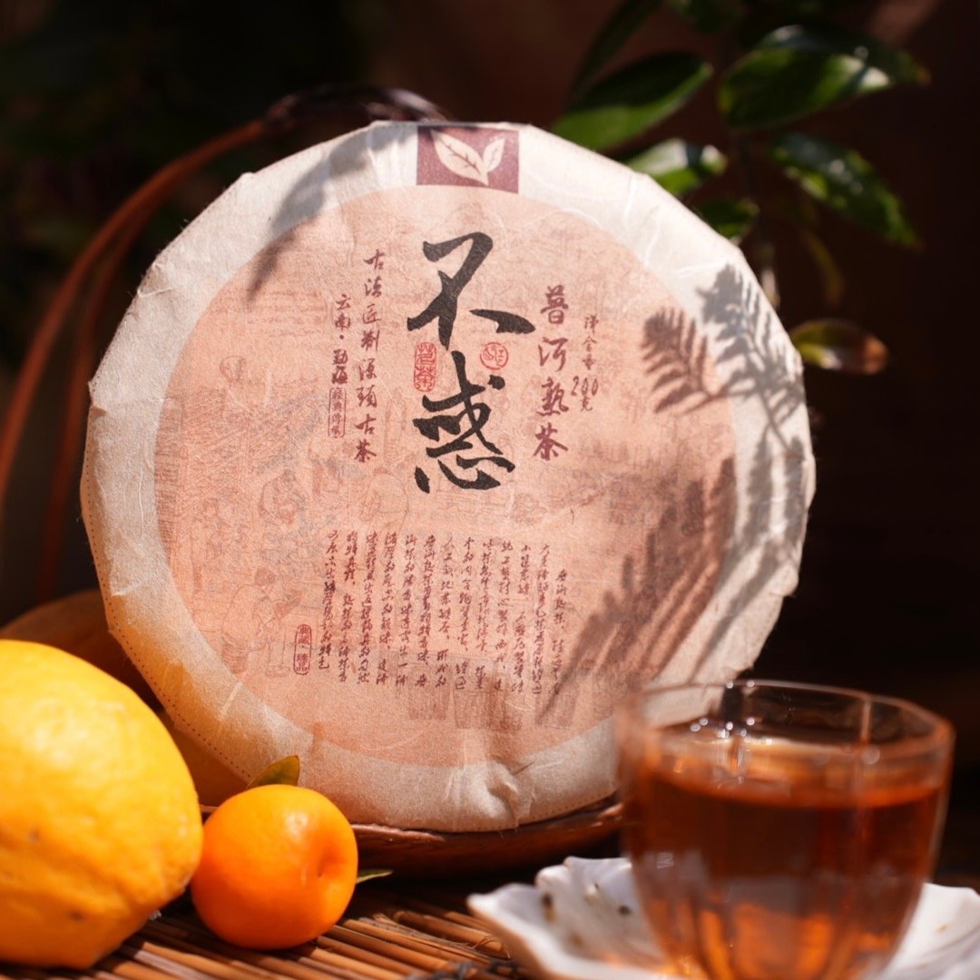不惑  普洱茶熟茶  