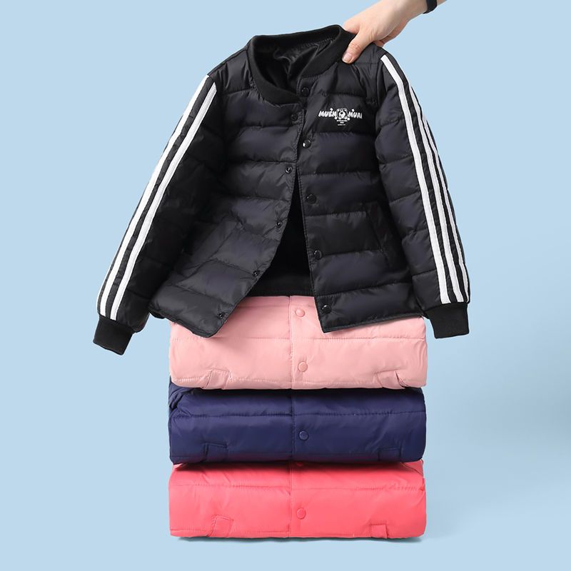 儿童羽绒服内胆男童女童中大童冬季加厚保暖校服神器l
