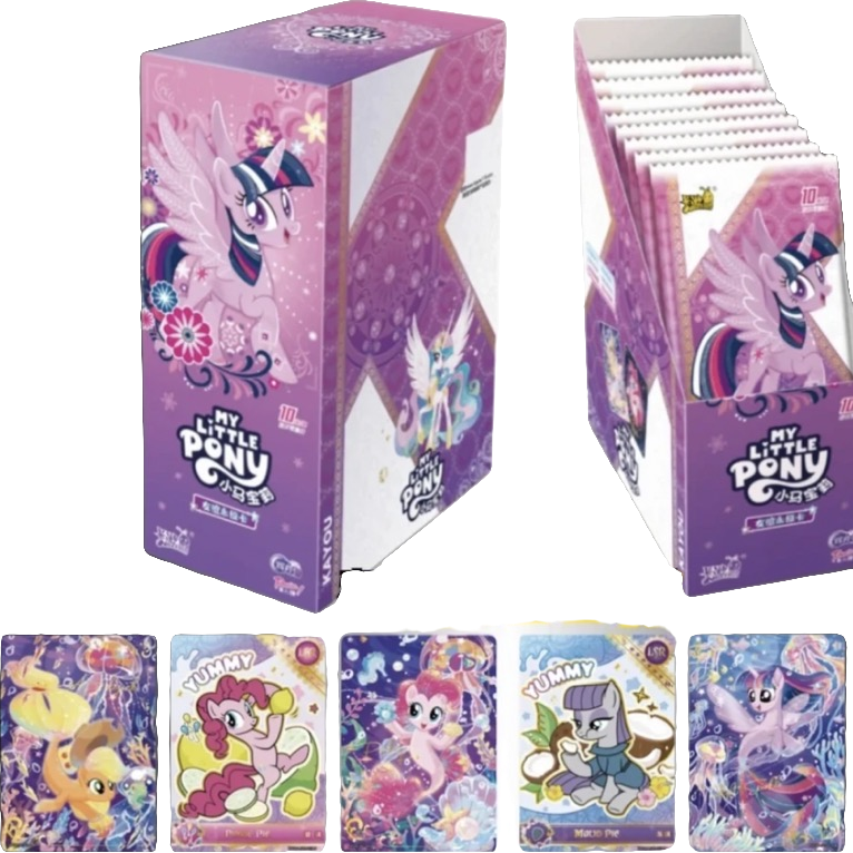 卡游【丢手绢】小马宝莉 辉月包第六弹 辉月6卡牌盲盒（默认代拆）