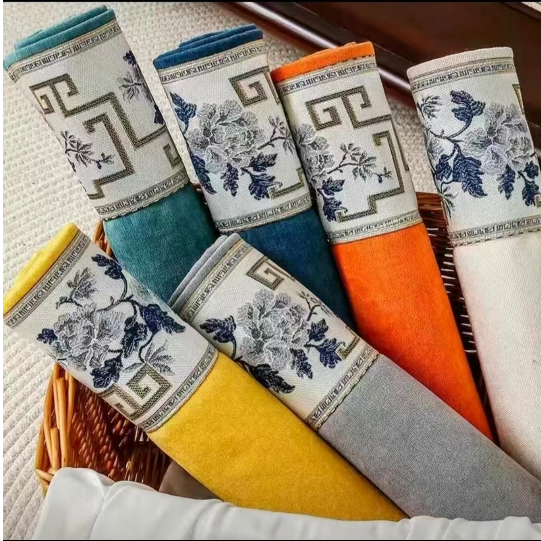 【靠背】 新中式靠背巾防滑靠背巾沙发垫手工