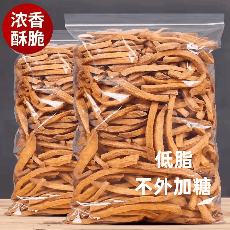 非油炸 嘎嘣脆 口感稍硬 农家铁锅沙炒红薯条解馋办公室零食 250g