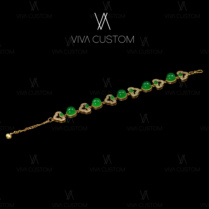 新中式系列 复古国风简约绿野仙踪手链