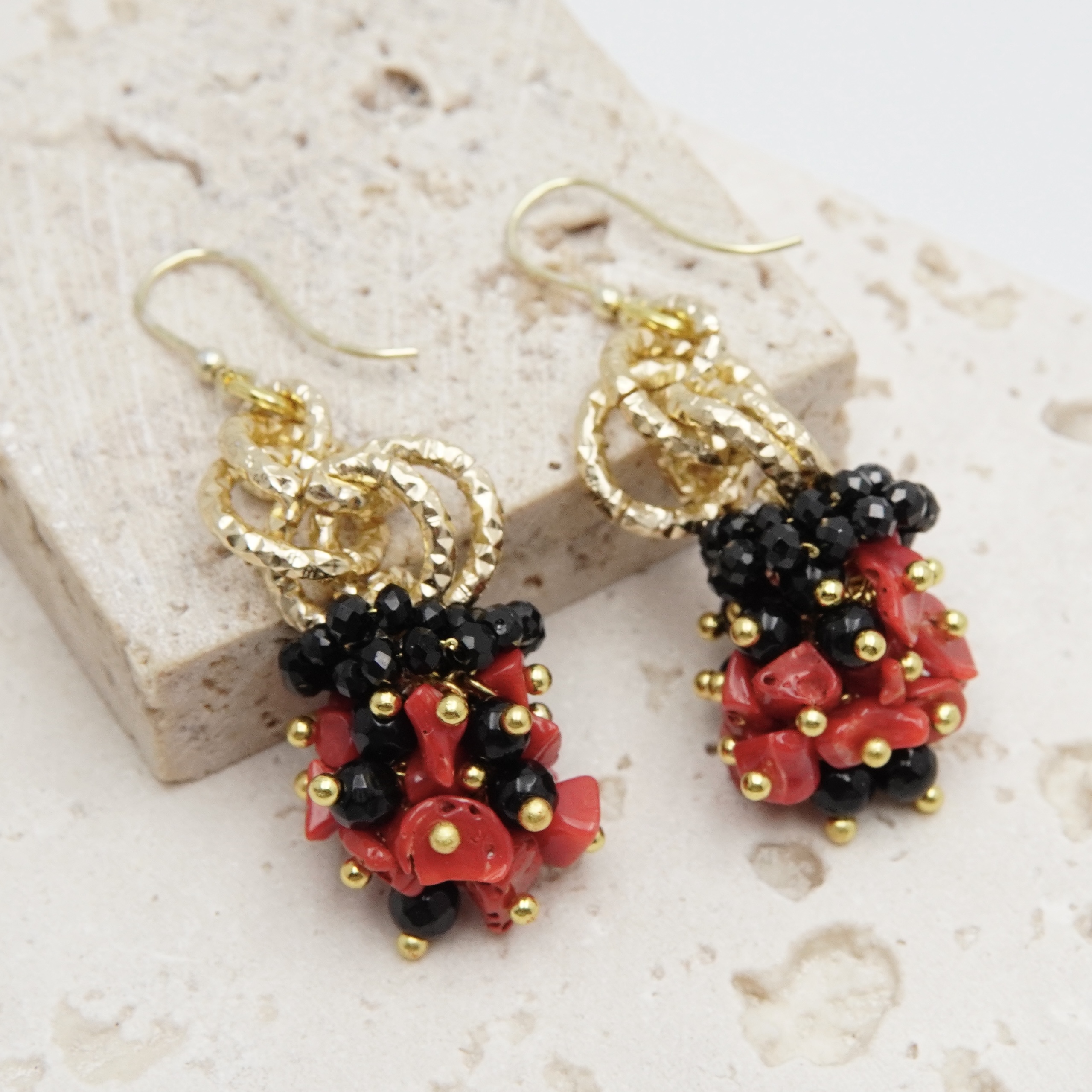 铜合金耳饰 翡冷萃 南部Naples IG家耳饰 IG86-V