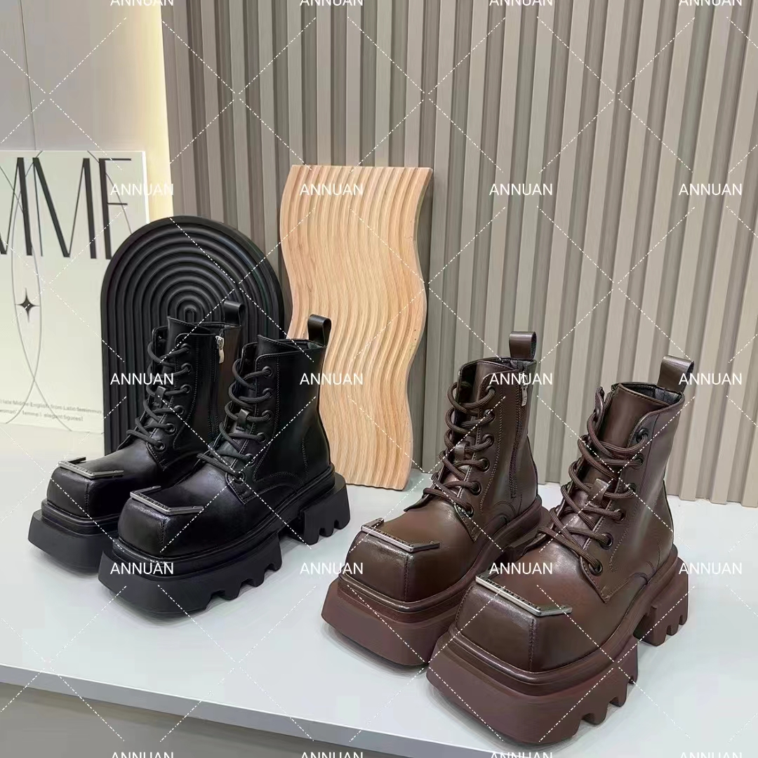 广州安暖家秋季穿新款厚底带时尚韩版靴子女款