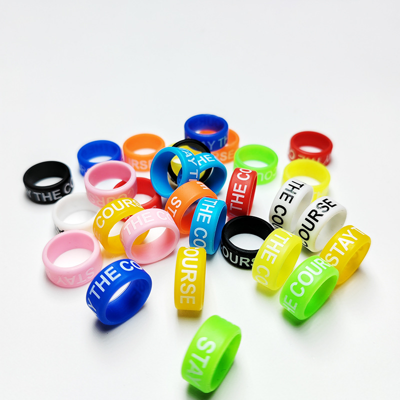 硅胶环防滑逼格圈鱼竿小号大号装饰圈防滑圈配件渔具配件弹性舒适