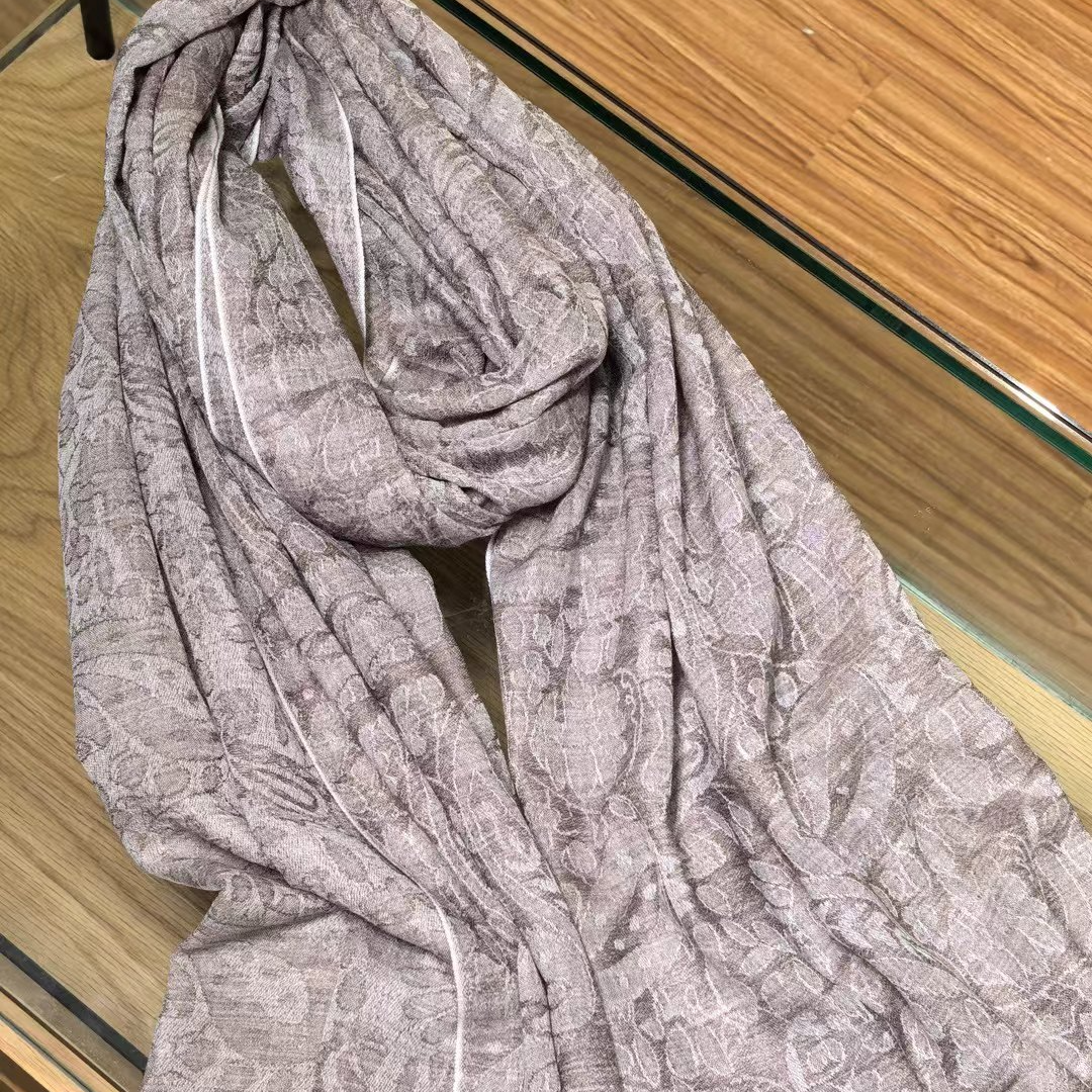 重工复古腰果花提花水溶羊毛薄款围巾  四季舒适披肩