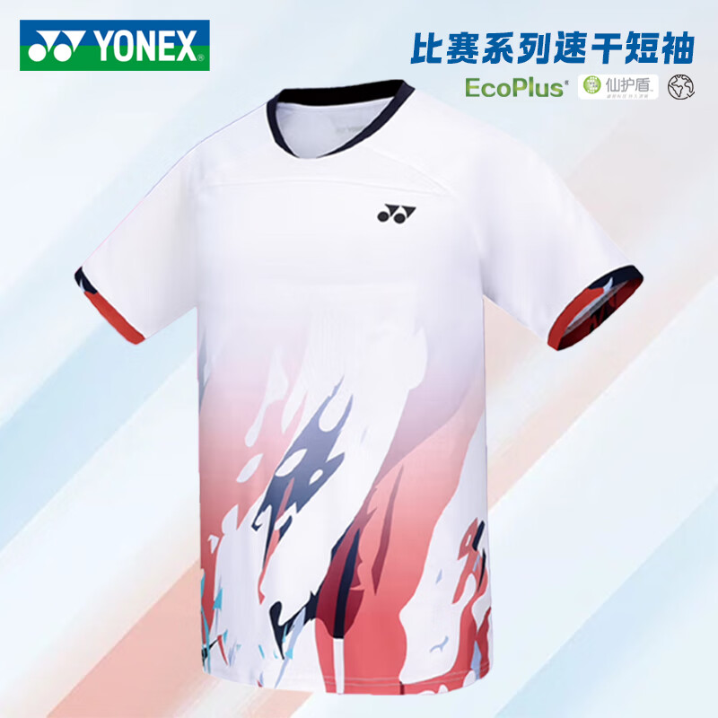 YONEX/尤尼克斯24年男女款运动T恤羽毛球服