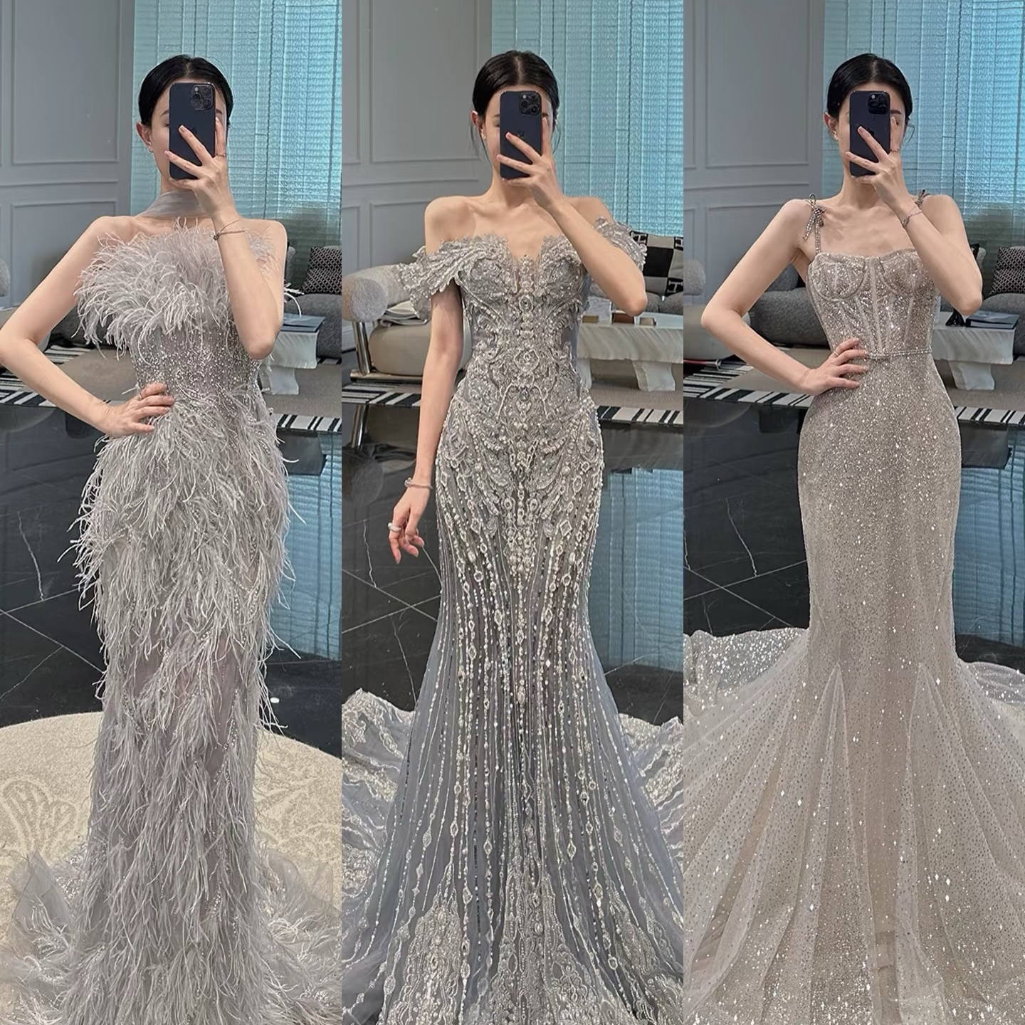 19-59高端婚纱礼服  No退No换默认瑕疵无运费险