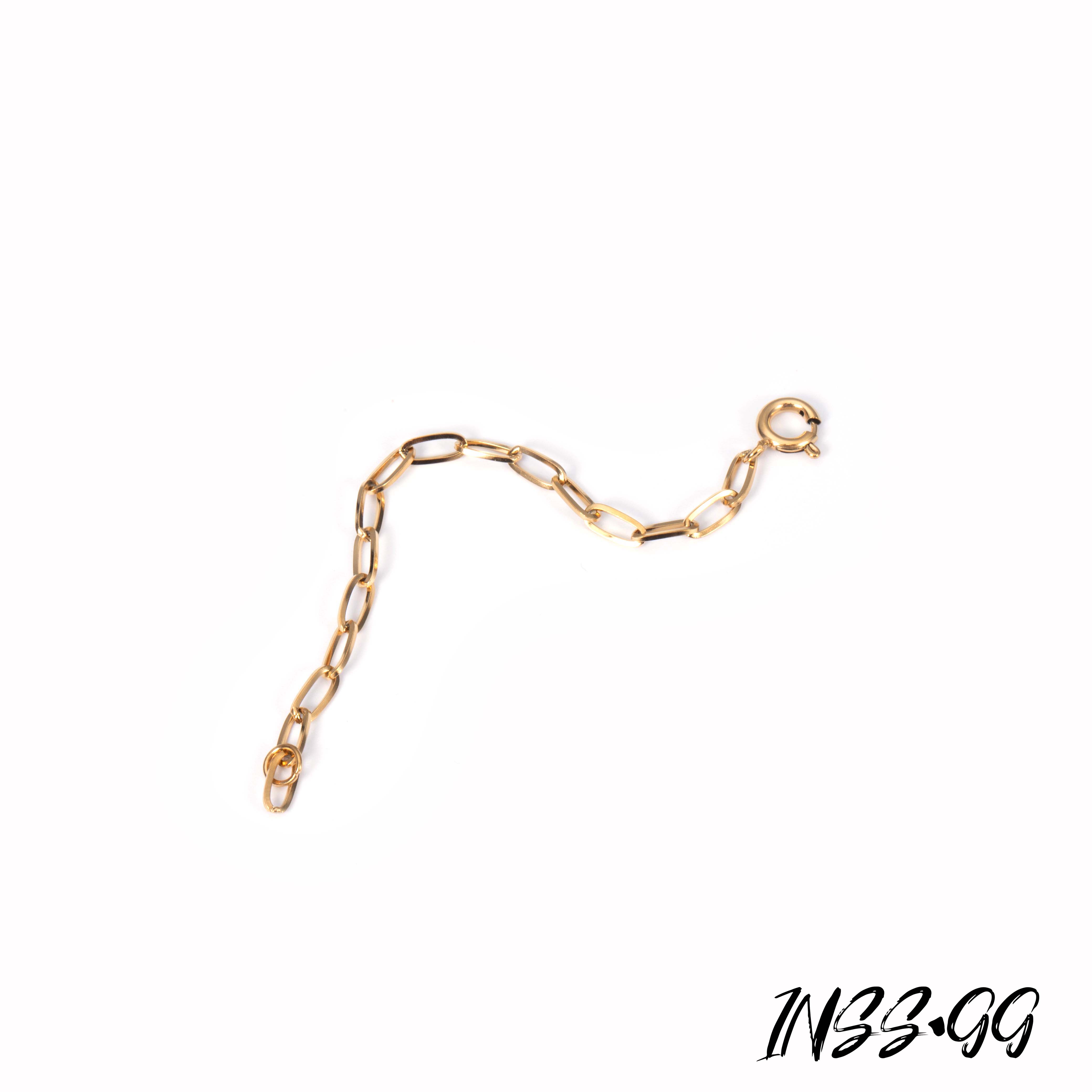 【INS · GG】9cm钛钢延长链 diy延长链AX2393