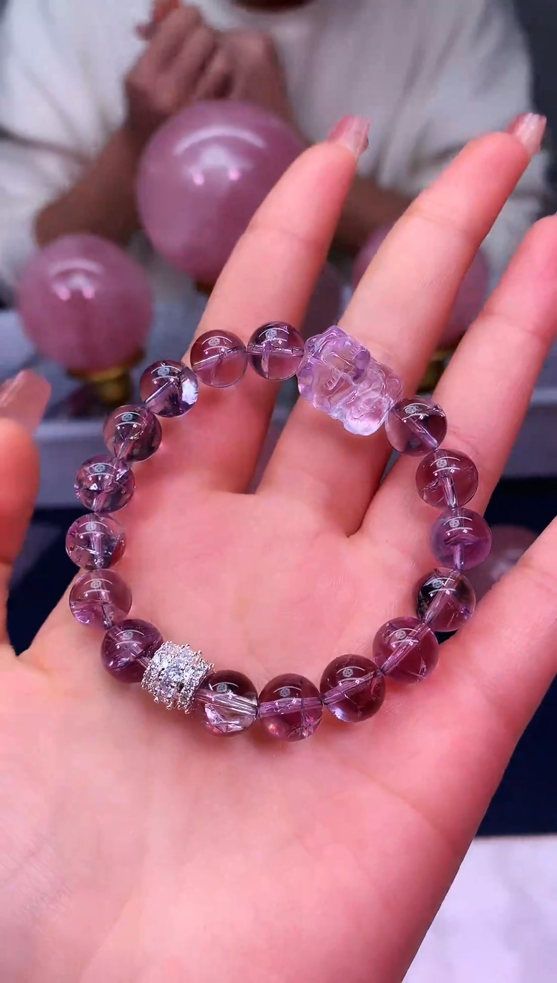 【闪购商品】水晶手链未镶嵌A39