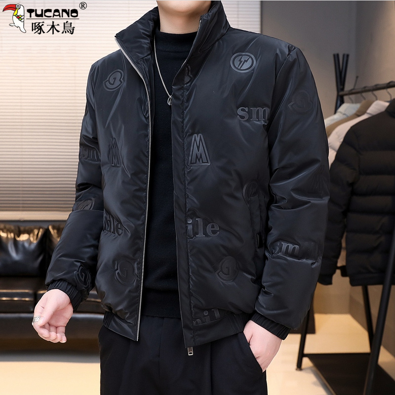  TUCANO/啄木鳥加厚男士羽绒服冬季新款潮牌短款立领保暖冬装外套