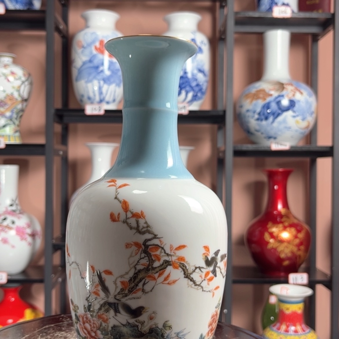 【闪购商品】瓷瓶燕*景德镇陶瓷 2个