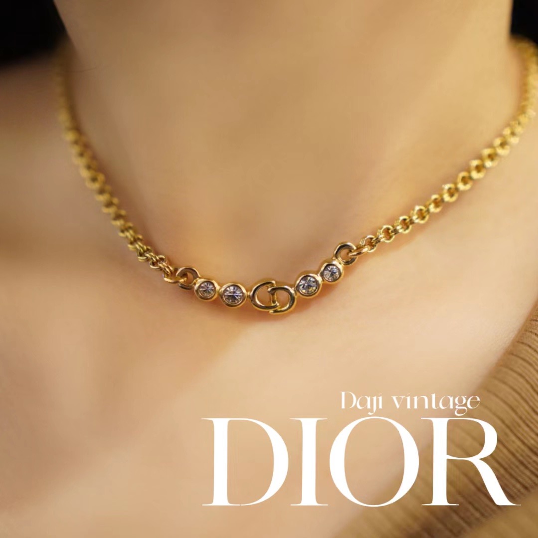 95新 DIOR/迪奥 大吉中古/dior迪奥鱼泡泡项链