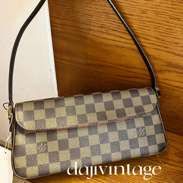 95新 LouisVuitton/路易威登 大吉中古/Lv棋盘格表参道单肩包