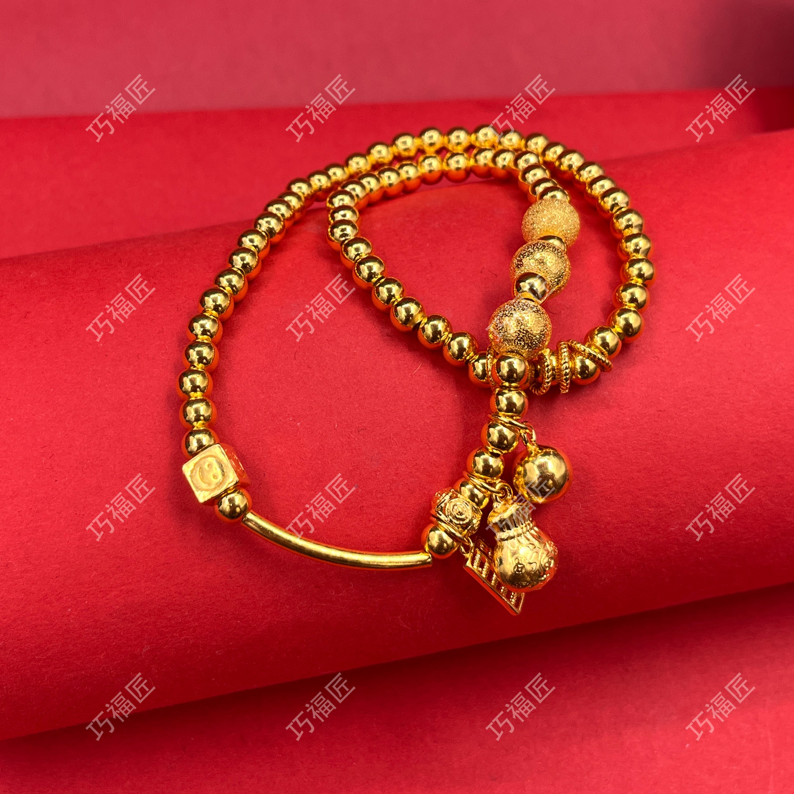 足银手链 多圈流苏手链 气质时尚百搭女款单圈精美素款女士简约