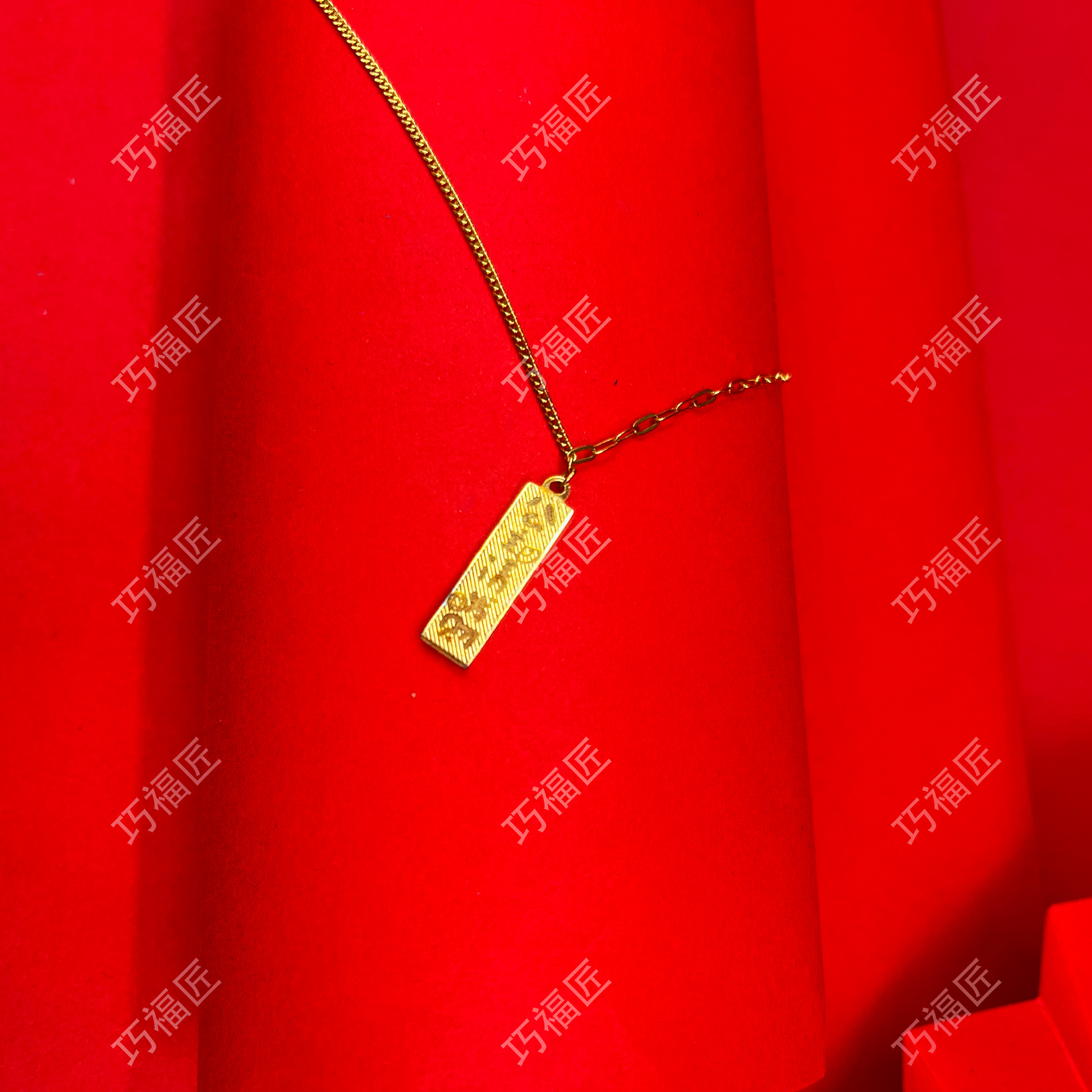 坠链均足银 公主请发财套链轻奢气质时尚百搭精致素链素款简约