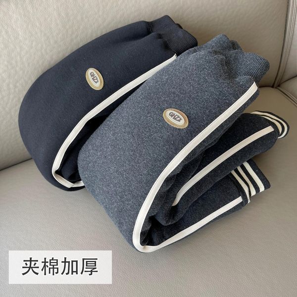 儿童冬装加厚外穿棉裤女宝宝一条过冬裤子女童三层夹棉外穿打底裤
