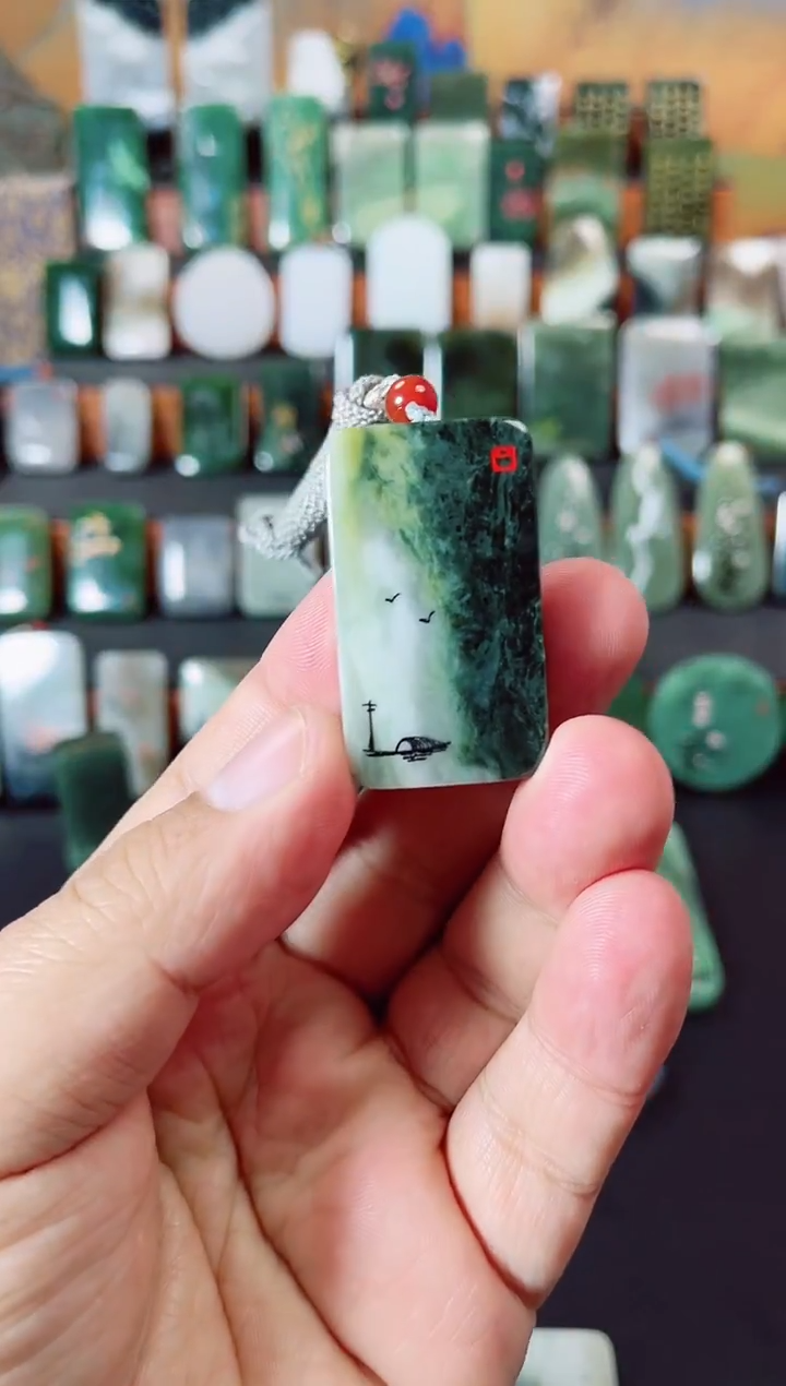 【闪购商品】独山玉颈饰未镶嵌28