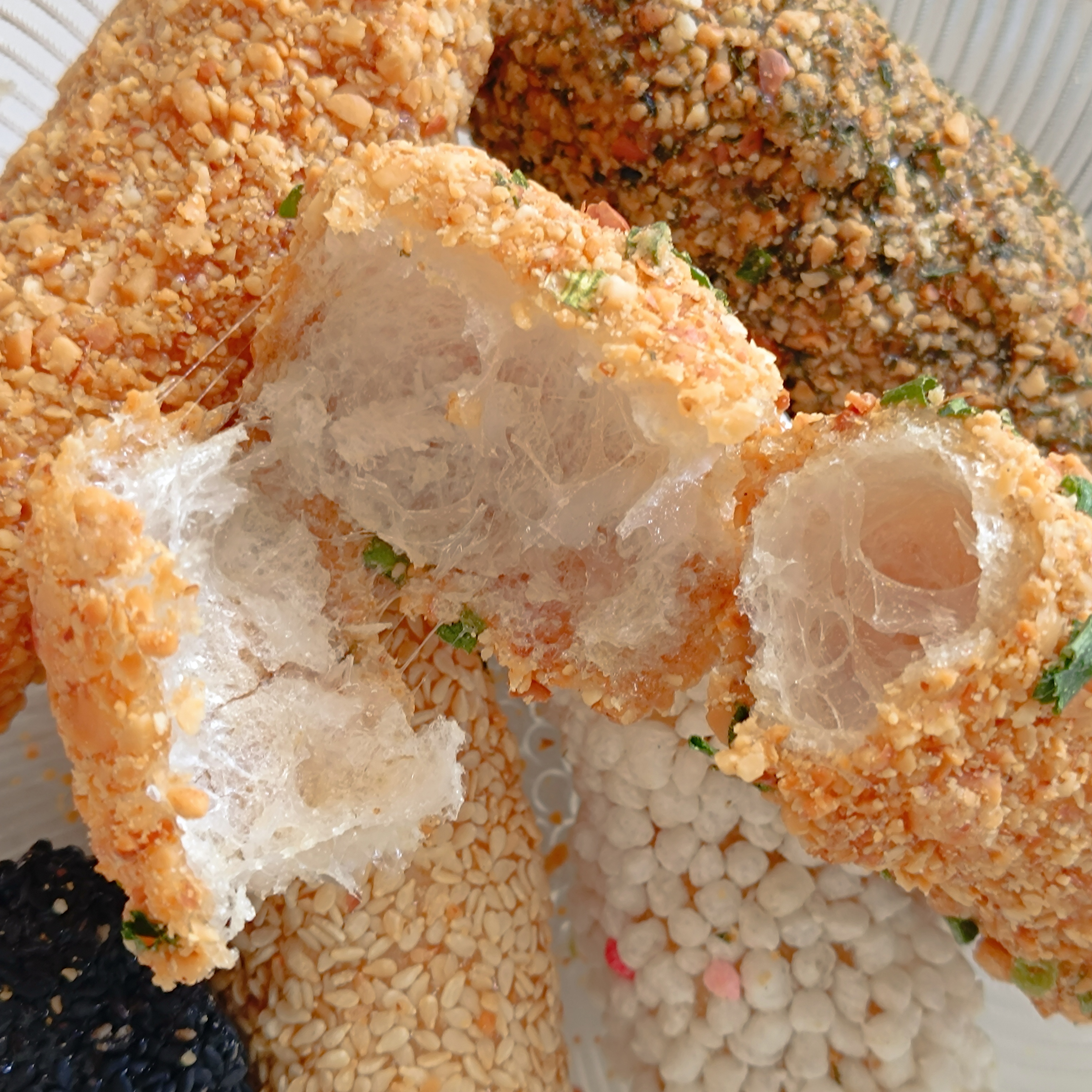 闽南特产安溪麻粩花生酪甜点手工麻枣花生酪花生酪即食