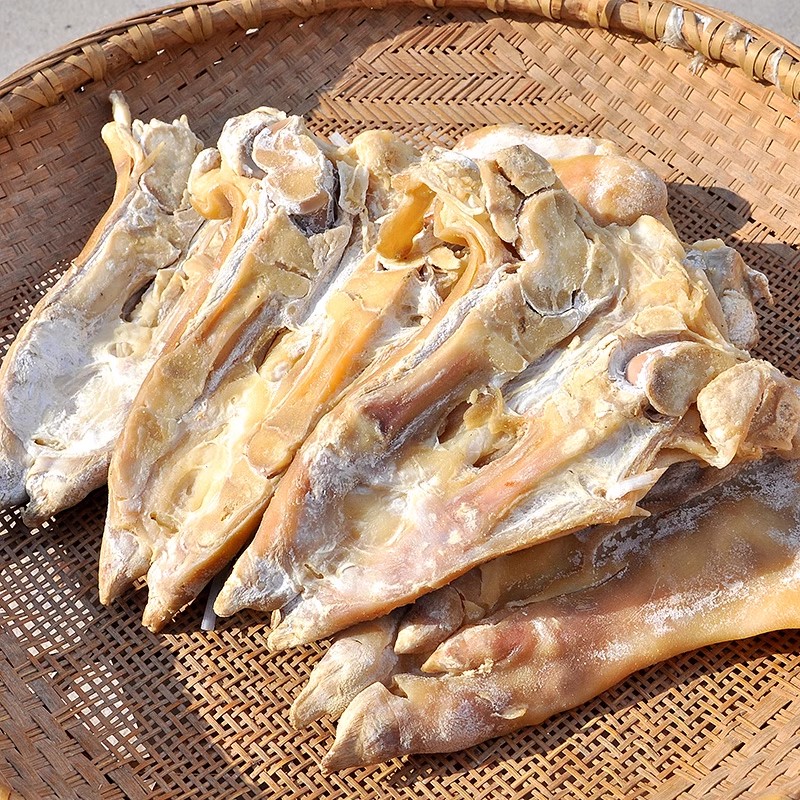 善小渔农家咸猪蹄手工腌制猪蹄子日晒风干整只猪手猪爪定远特产