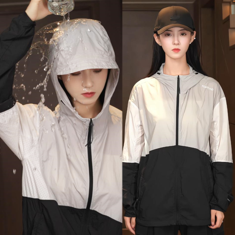 探路者蛇年男女同款2024年夏款透气速干防晒衣UPF50户外运动外套