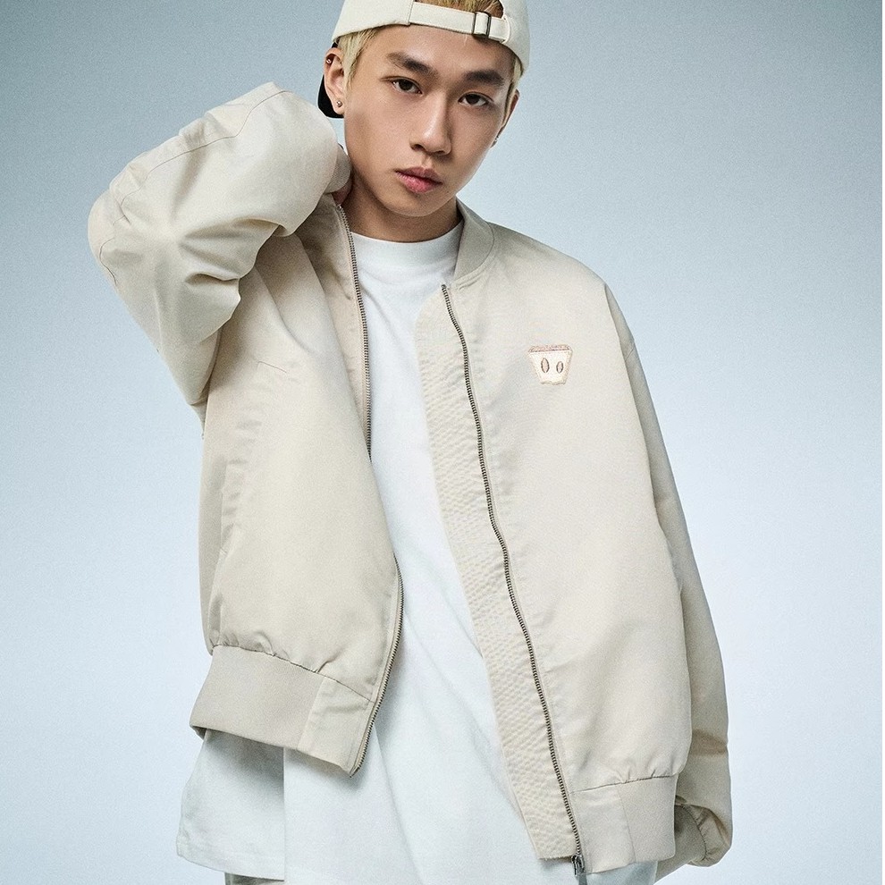 Dangerouspeople薛之谦dsp纸袋人休闲外套美式飞行服夹克新潮男装