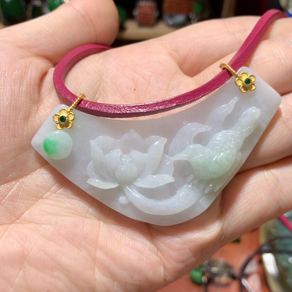 【闪购商品】翡翠颈饰未镶嵌