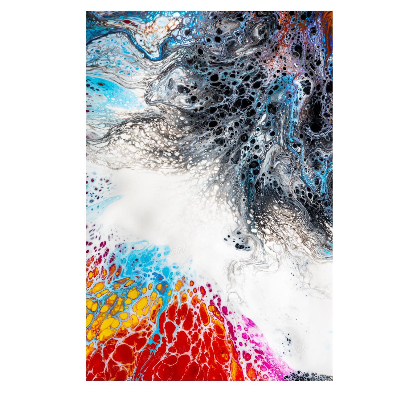 流体画定制40*60