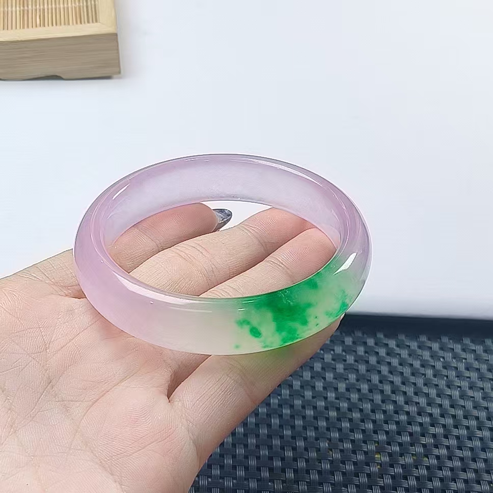 （聚宝严选）紫绿手镯妈妈款时尚百搭气质精美小众精致